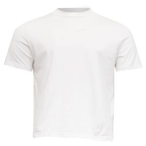 Jil Sander Round Neck T-Shirt in White Cotton